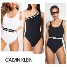 Calvin Klein พร้อมส่ง ชุดว่ายน้ำวันพีช Calvin Klein Swimsuit