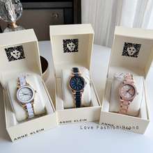 Anne Klein 👑ผ่อน0%~แท้100%👑 นาฬิกาข้อมือ Anne Klein Women'S Resin Bracelet Watch Ak/3212