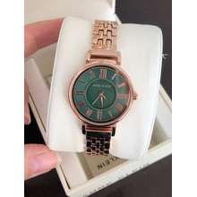 Anne Klein นาฬิกา Anne Klein Green Dial Ladies Watch #Ak/2158Gnrg #30มม