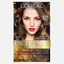 L'Oréal Excellence Fashion ครีมเปลี่ยนสีผมถาวร น้ำตาลประกายหม่นเหลือบทอง  ราคา ก.ค. 2023