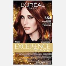 L'Oréal Excellence Fashion ครีมเปลี่ยนสีผมถาวร น้ำตาลแดงเหลือบมะฮอกกานี  ราคา ก.ค. 2023